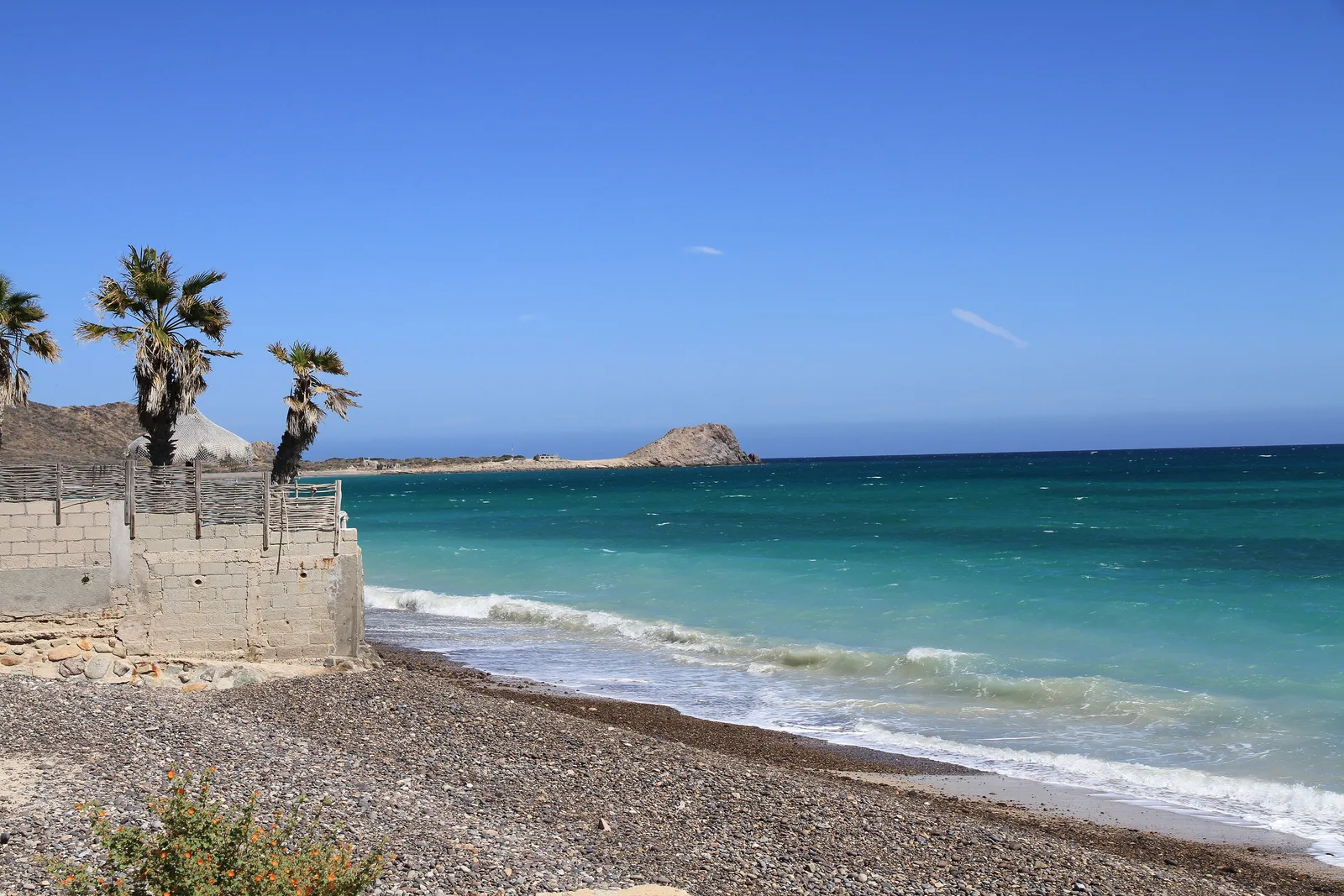 Praia de Cabo Pulmo, na costa leste da Baja California Sur