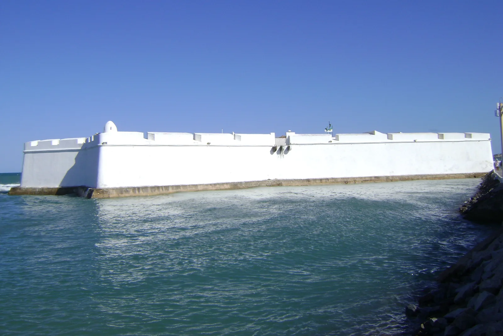 Forte dos Reis Magos, fortaleza em forma de estrela na foz do Rio Potengi, em Natal